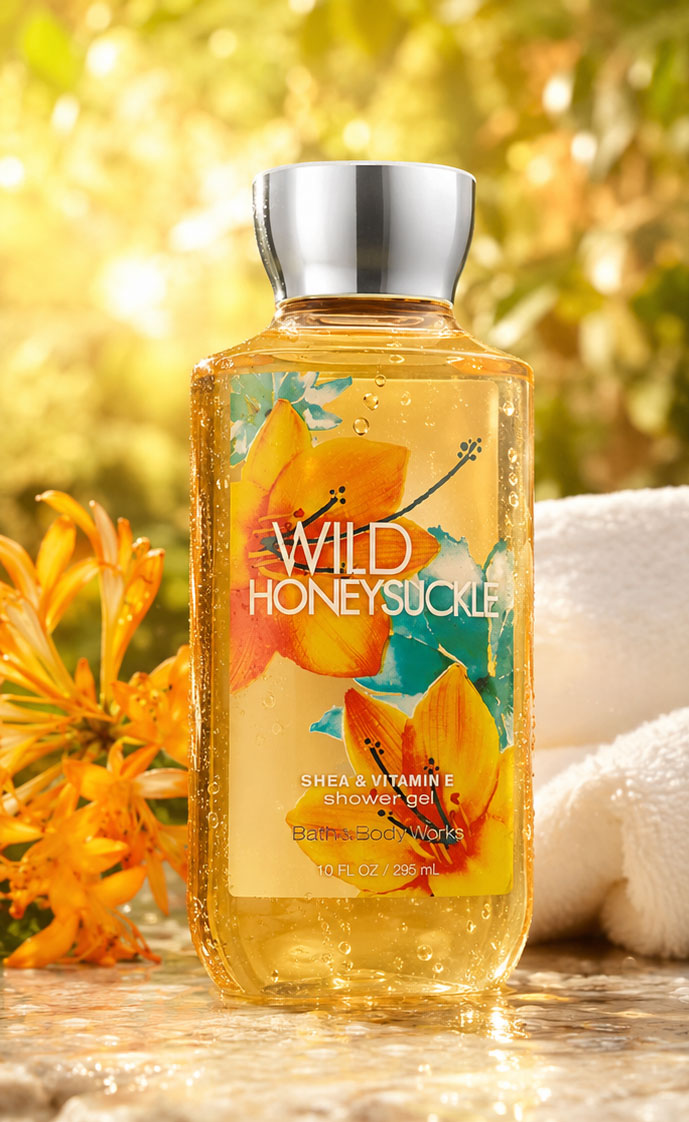شاور ژل بس اند بادی ورکز Wild Honeysuckle